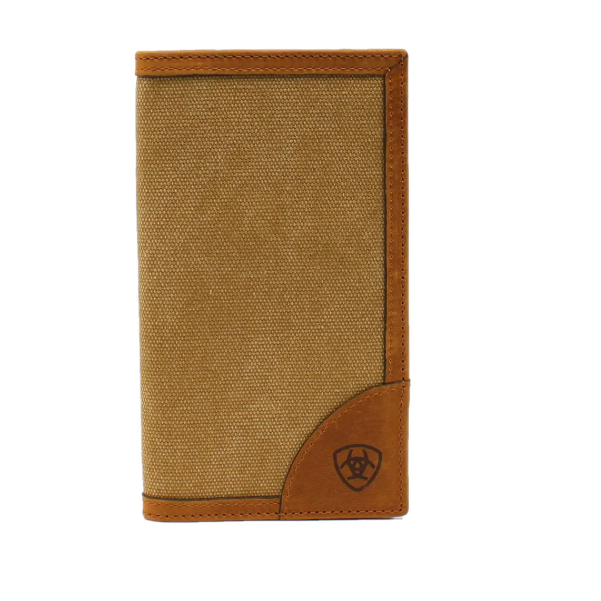 Ariat® Mens Shield Logo Canvas Rodeo Wallet A3541744