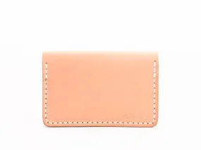 Billykirk - Leather Bi-Fold Card Case - Natural