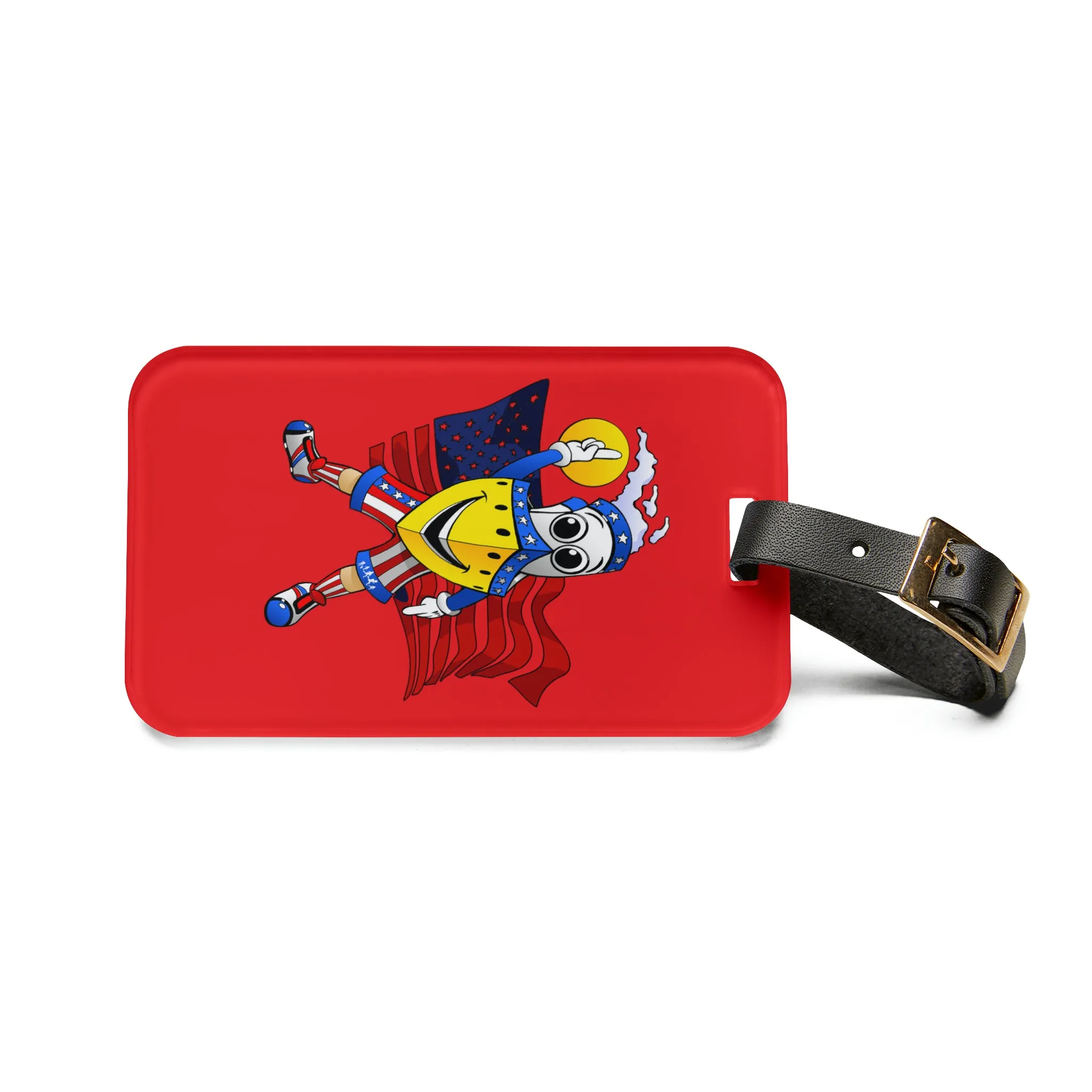 BUDDY CRUISE Red Travel Luggage Tag