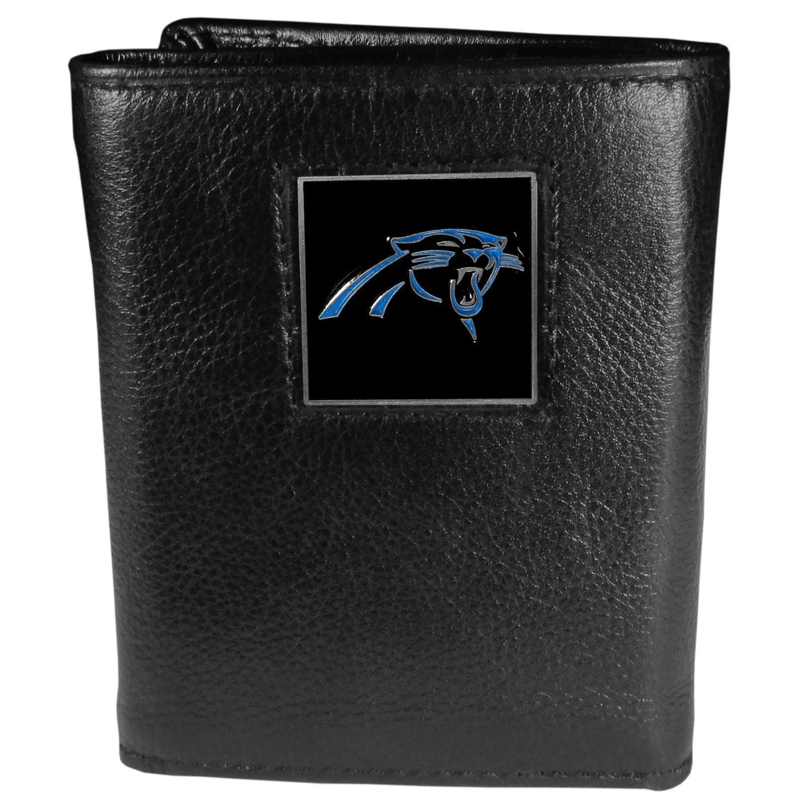 Carolina Panthers Leather Tri-fold Wallet