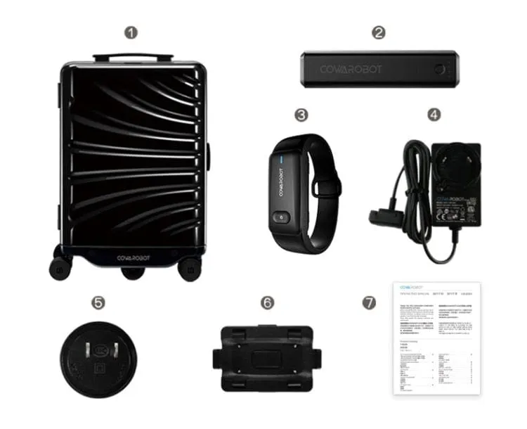 CowaRobot - Smart Self Automated Business Travelling Suitcase