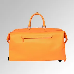 DRESSAGE LEATHER WHEELED CARRY ON DUFFLE