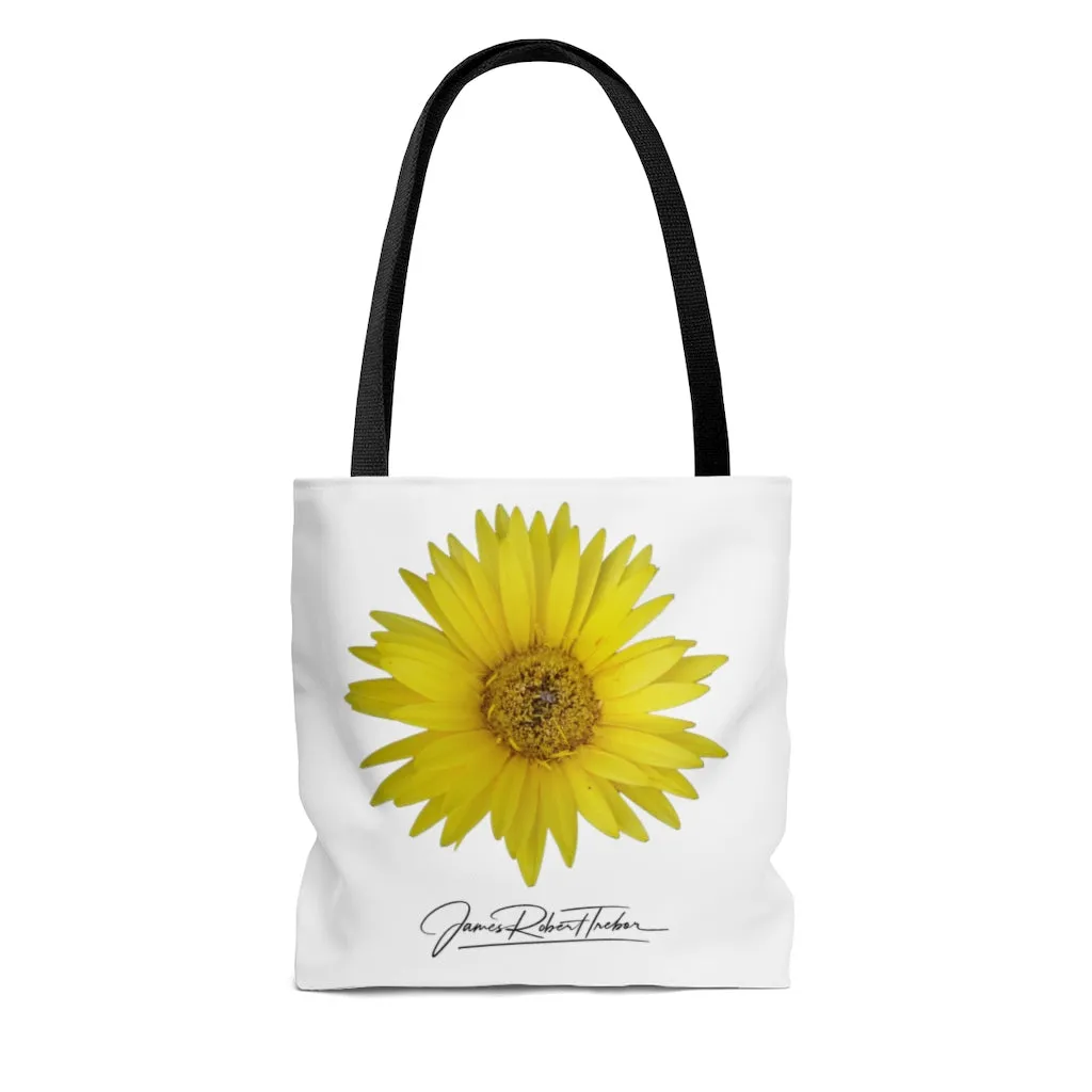 Exclusive Designer Tote Bag "Yellow Daisy Mum"