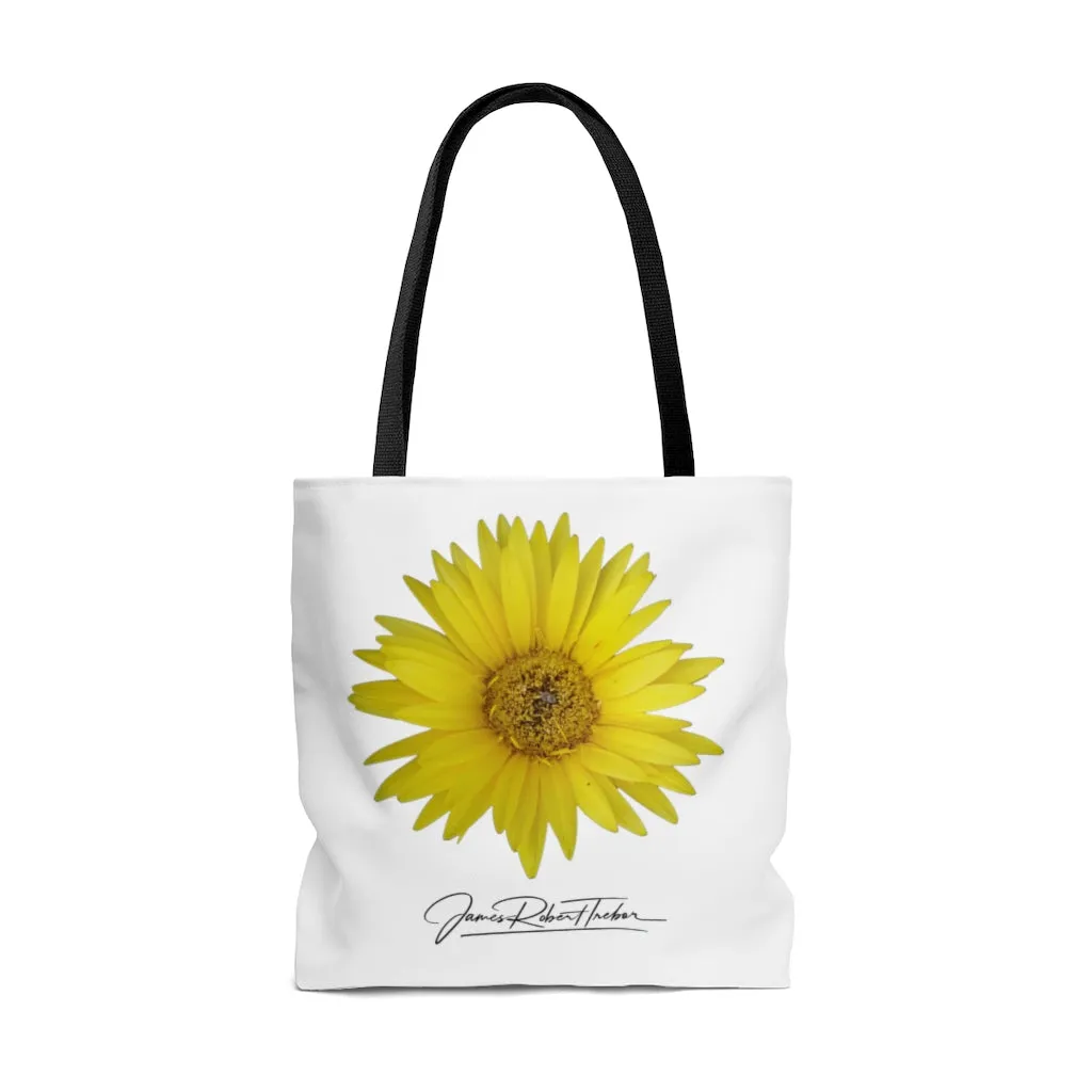 Exclusive Designer Tote Bag "Yellow Daisy Mum"