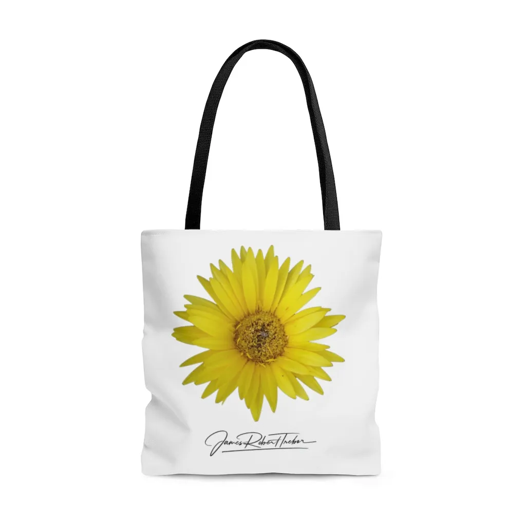 Exclusive Designer Tote Bag "Yellow Daisy Mum"