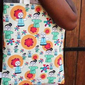 Figger Pattern Tote Bag