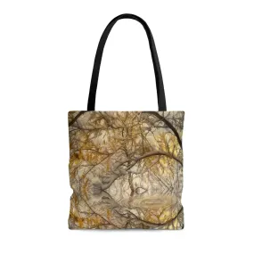 Golden Ripples Art Tote