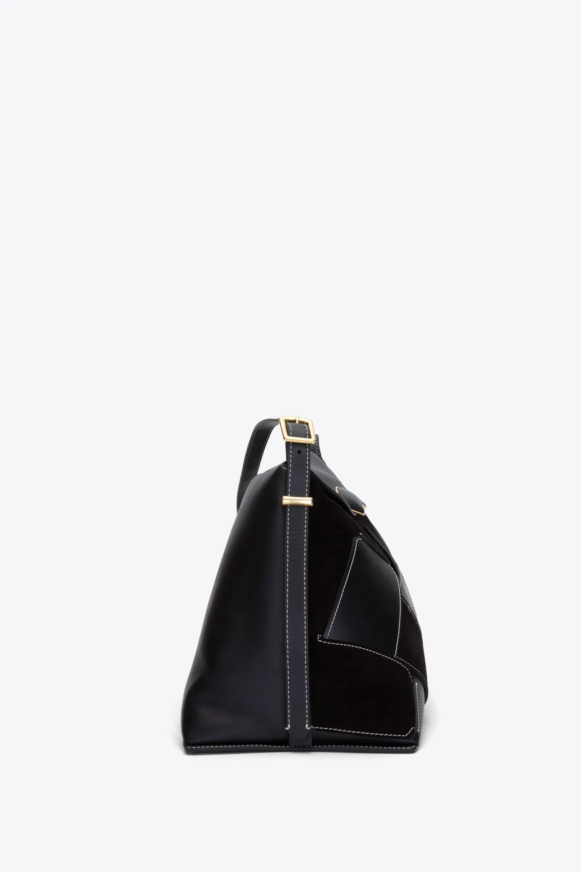 ID Soft Shoulder Bag with Woven Combo