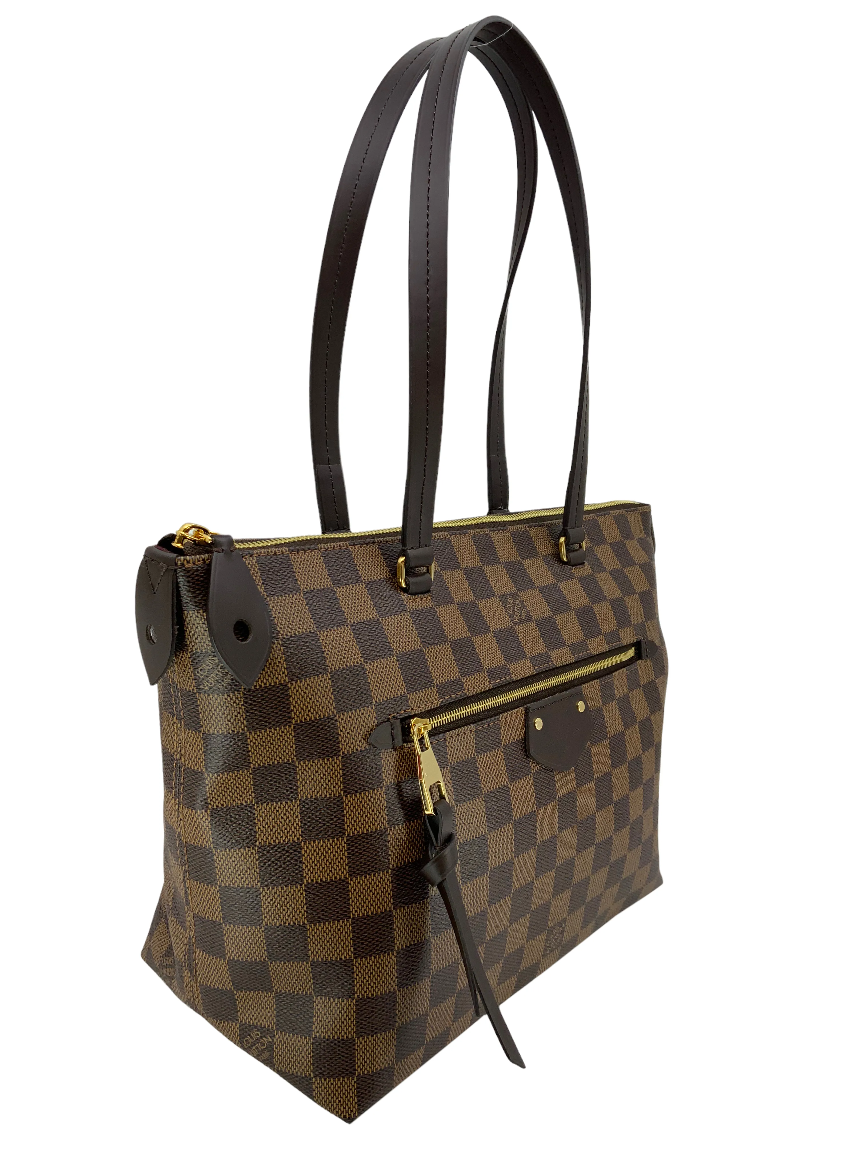 LOUIS VUITTON Damier Ebene Iena PM Tote Bag