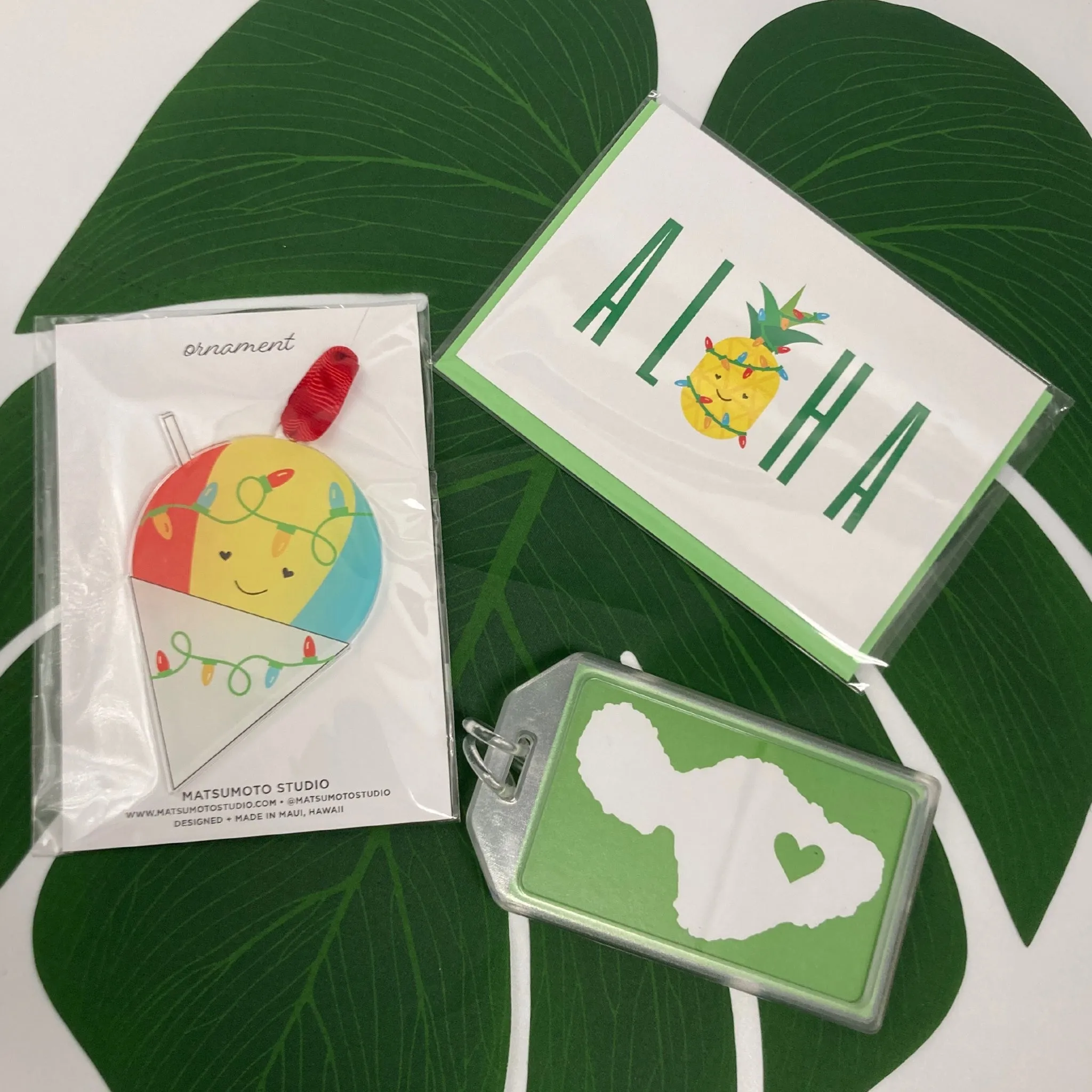 Matsumoto Studio Aloha Christmas Shave Ice Set