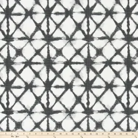 Outdoor Fabric - Shibori Net Matte Luxe Polyester Fabric By Premier Prints