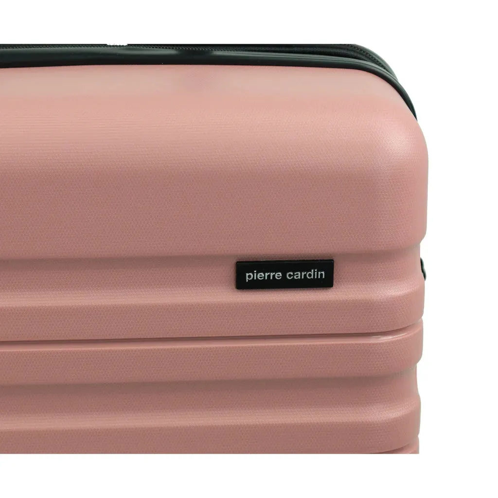 Pierre Cardin Hard Shell Suitcase Cabin 54cm - Rose