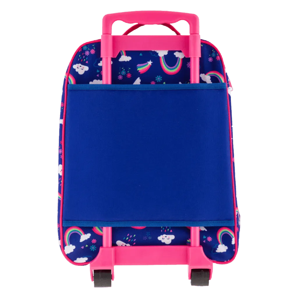 Rainbow Print Personalised Luggage Bags