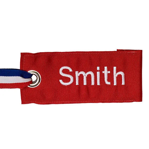 Red Luggage Tag