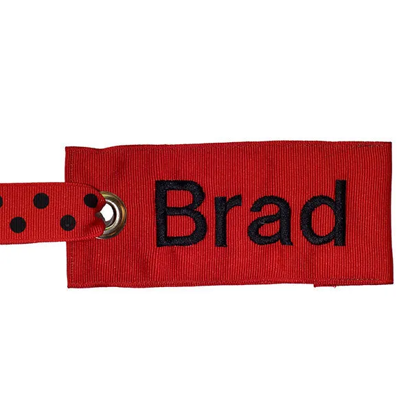 Red Luggage Tag