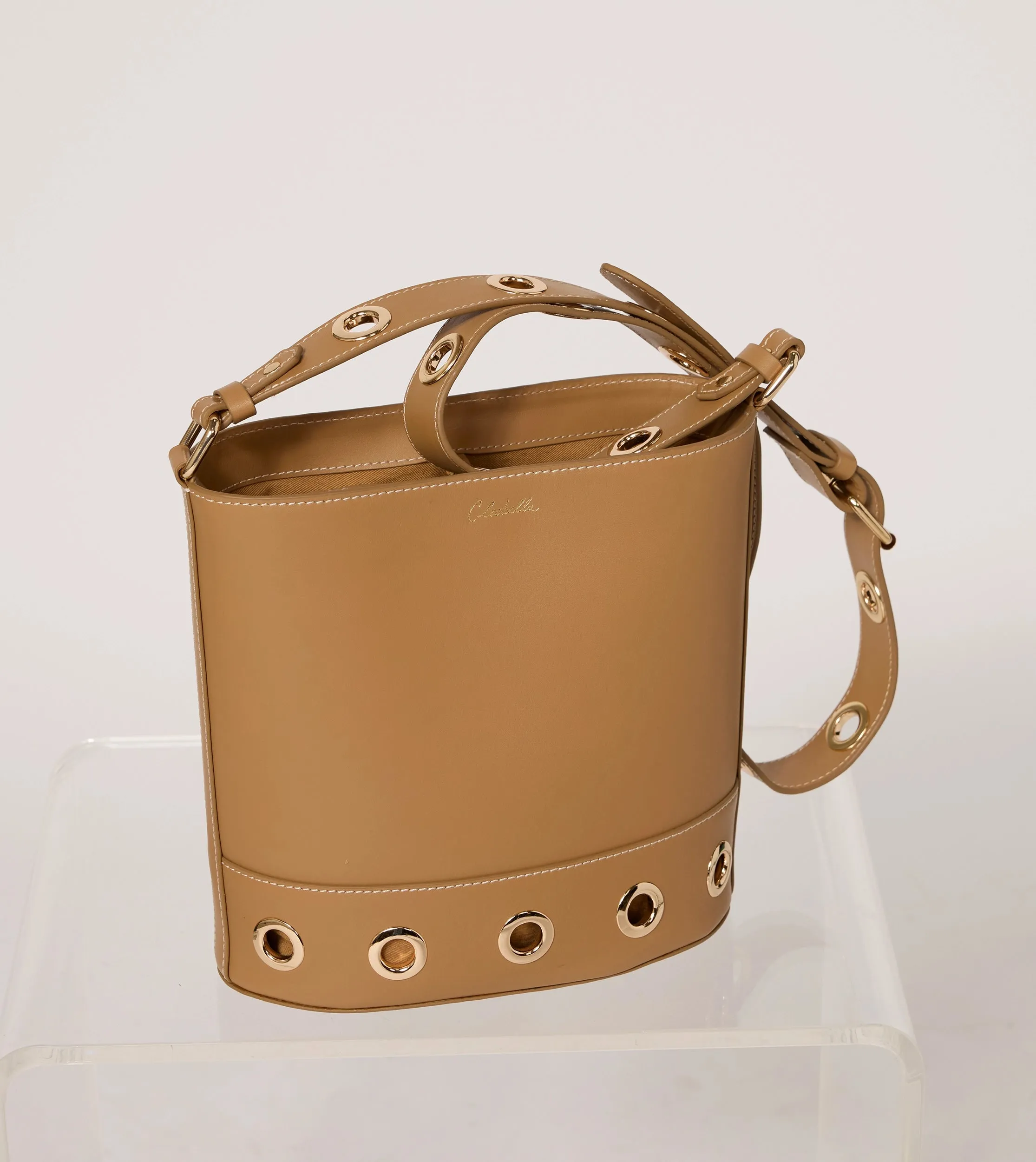 Rochelle Bucket Bag | Caramel