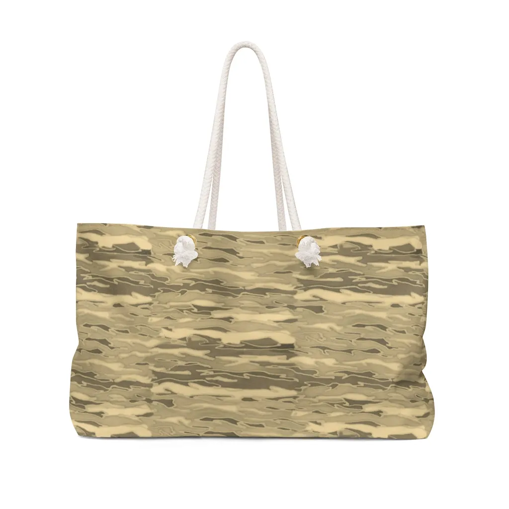 Sand Lava Camouflage Weekender Bag