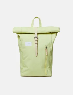 Sandqvist Dante Roll Top Backpack - Lemon