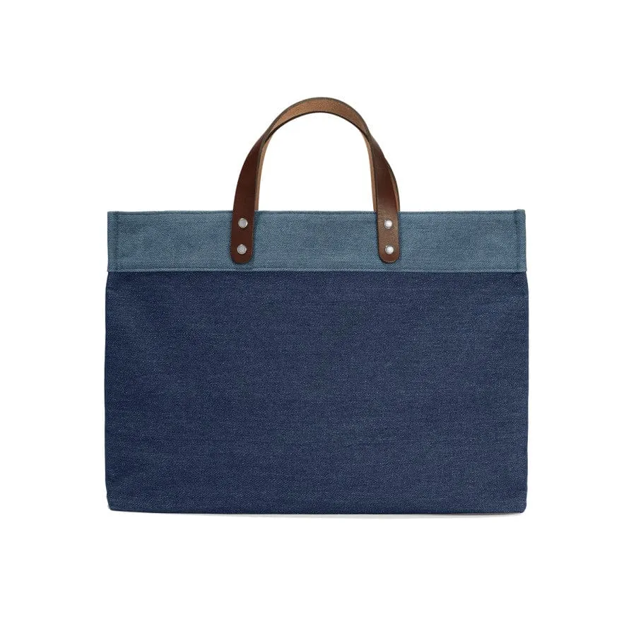 Shoe Love East West Denim Tote