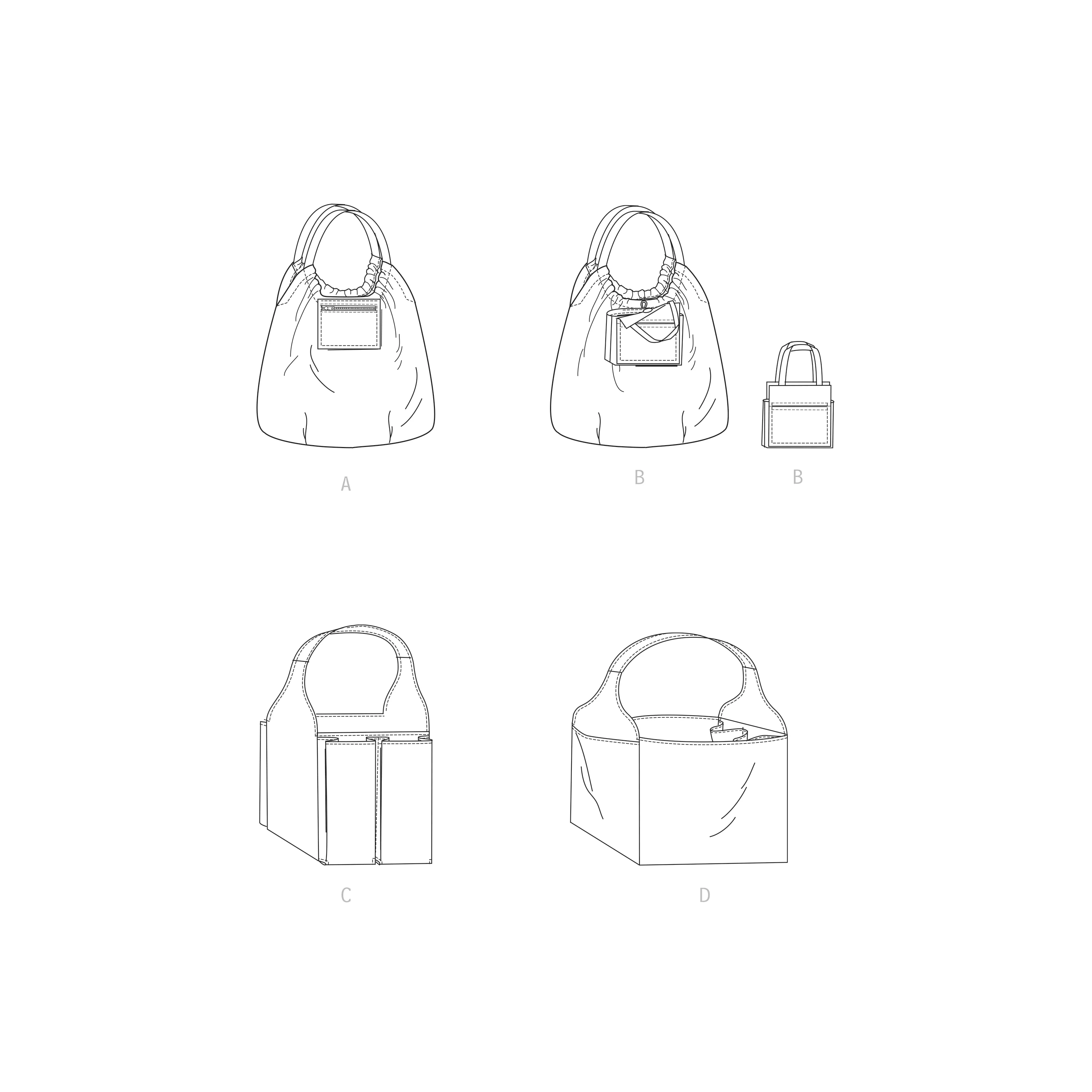 Simplicity Pattern 9533 Grocery Totes