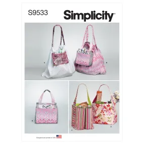 Simplicity Pattern 9533 Grocery Totes