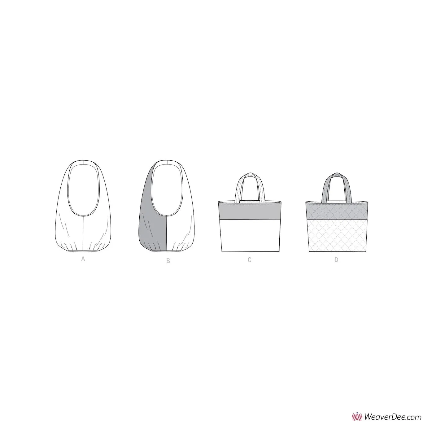 Simplicity Pattern S9298 Market Tote Bags