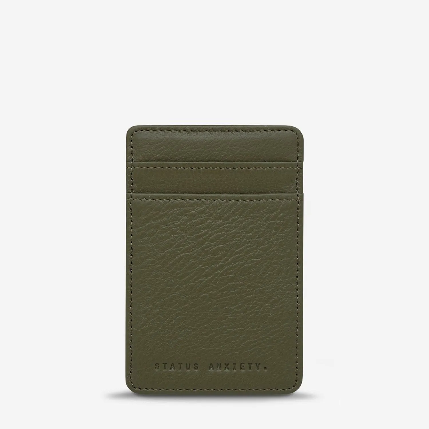 Status Anxiety Flip Leather Wallet (SA)