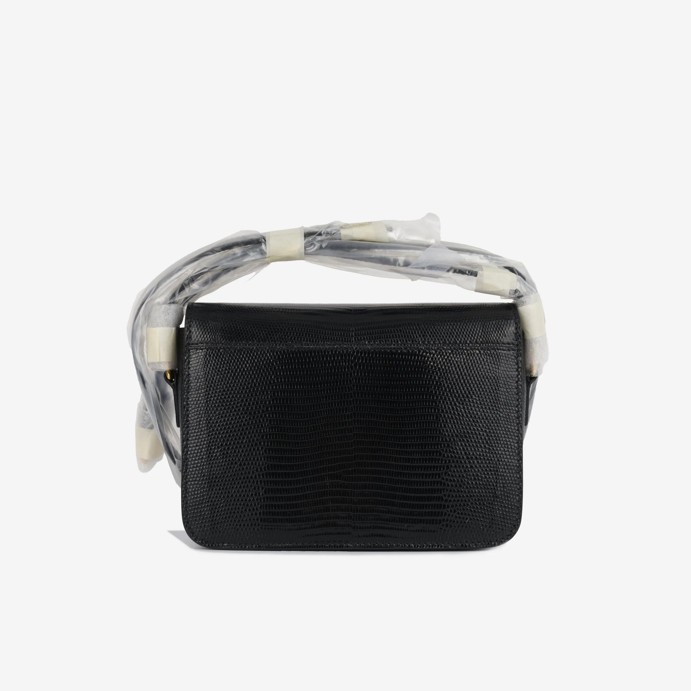 Teen Triomphe Bag - Black Lizard