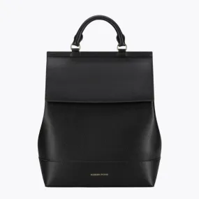 The Backpack - Black | Designer Lunch Bags & Totes