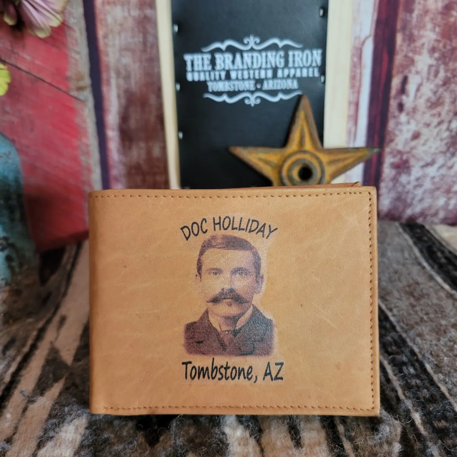 The Doc Holliday & Wyatt Earp Tombstone, AZ Wallet Collection by Ridgeway