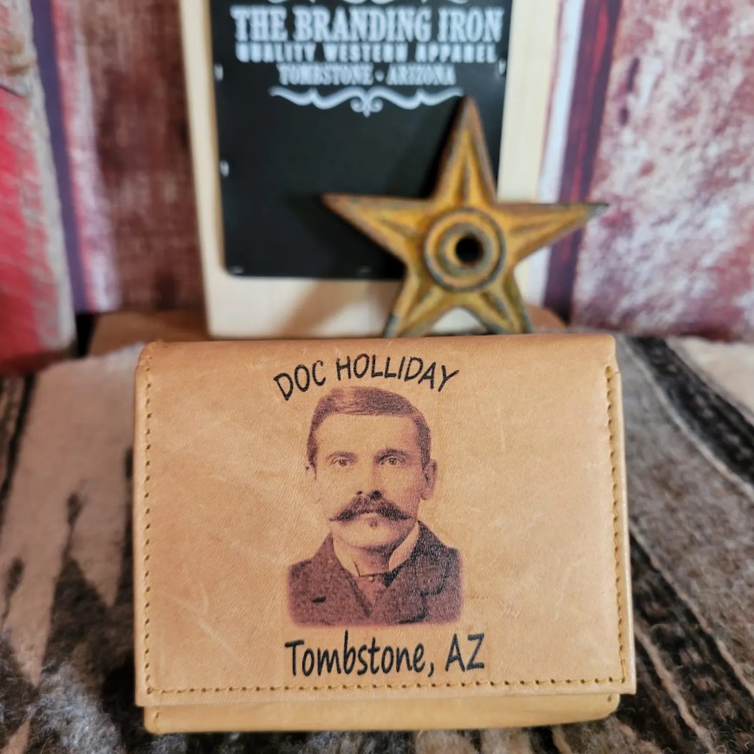 The Doc Holliday & Wyatt Earp Tombstone, AZ Wallet Collection by Ridgeway