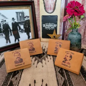 The Doc Holliday & Wyatt Earp Tombstone, AZ Wallet Collection by Ridgeway