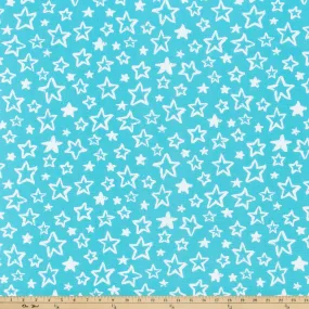 Twinkle Girly Blue Fabric By Premier Prints