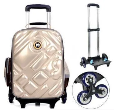 Waterproof Wheeled Geometric Shaped Bags