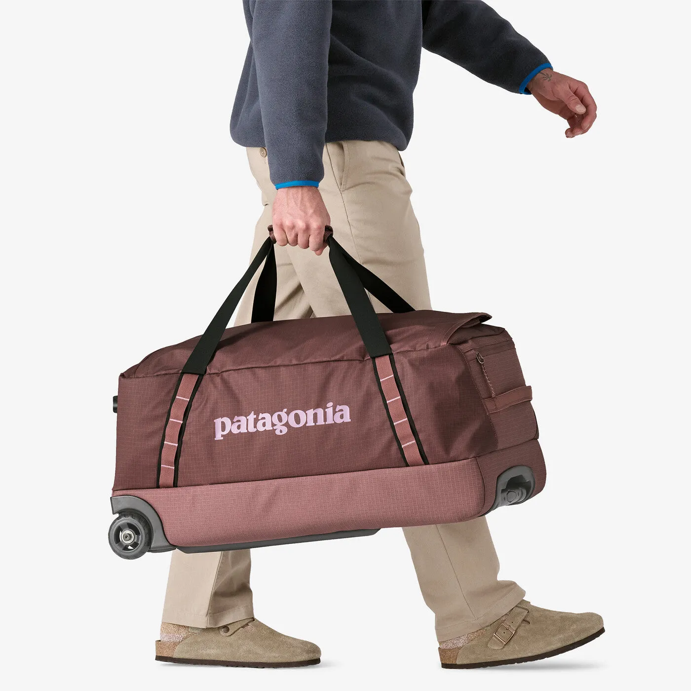 Women's Patagonia | Black Hole Wheeled Duffel Bag 70L | Dulse Mauve