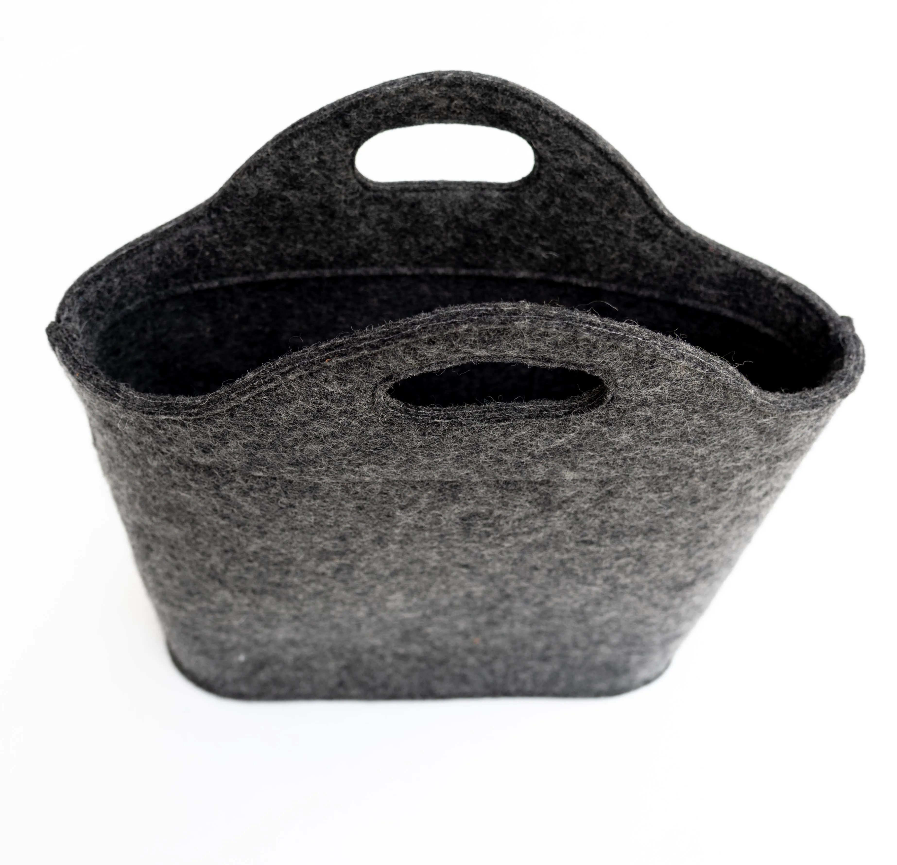 Wool Felt Tote - Grey