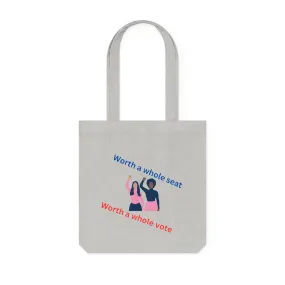 Worth it Woven Tote Bag