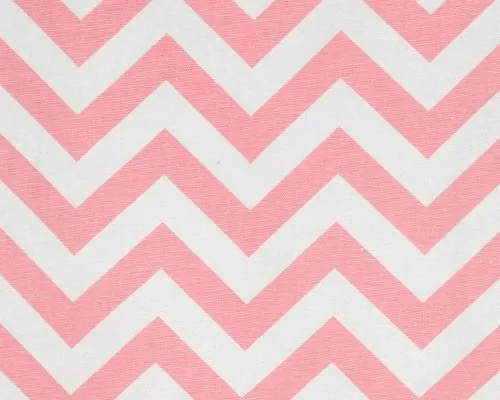 Zigzag Baby Pink White